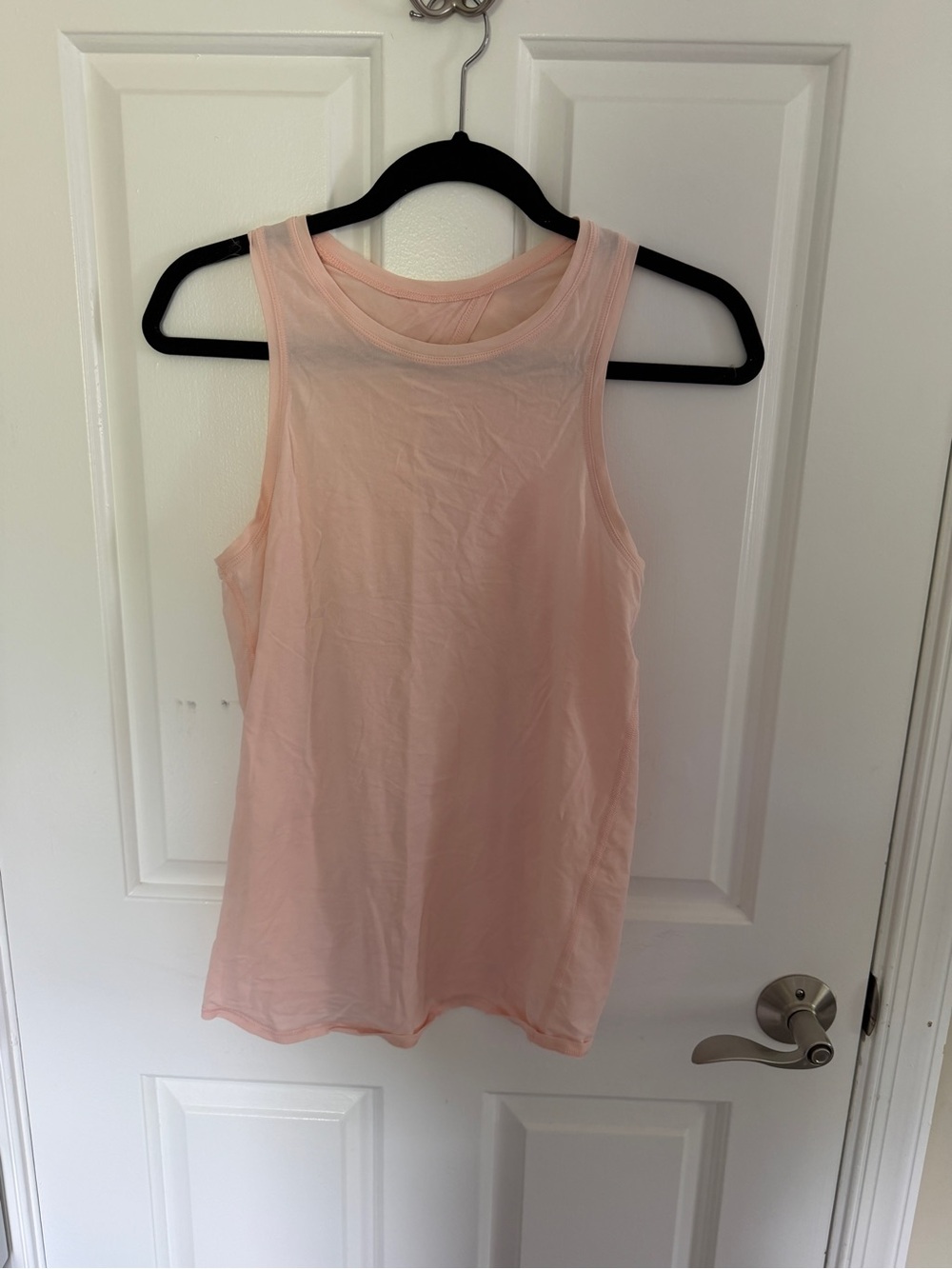 Lululemon Light Pink Tie-Back Tank Top